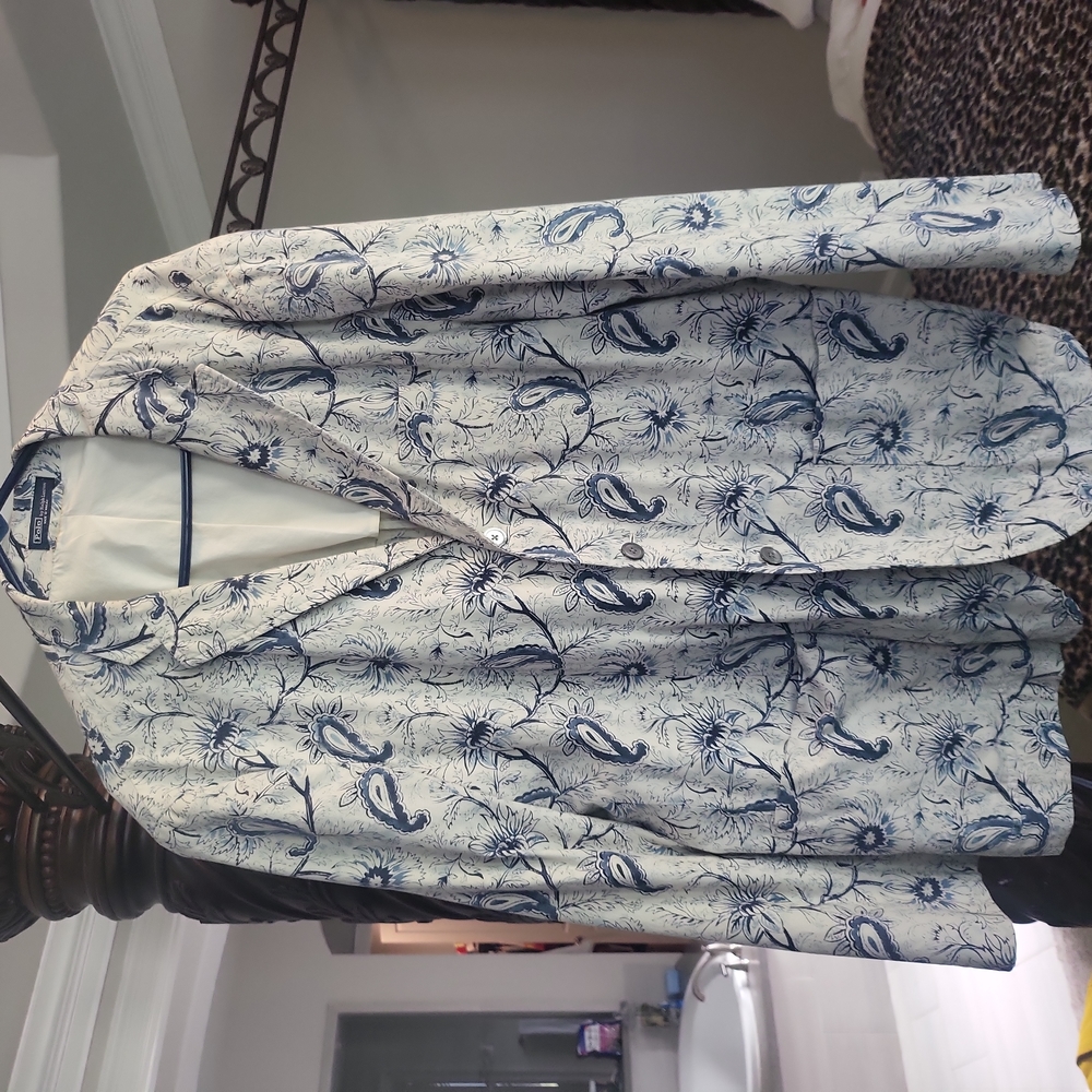 Ralph Lauren Paisley Mens Casual Blazer